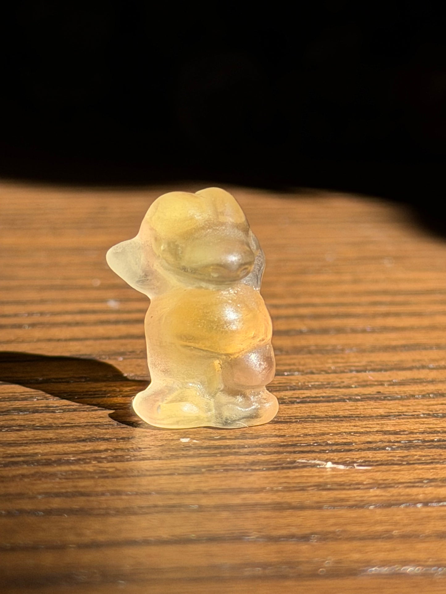 Mini carvings in fluorite e quarzo fragola