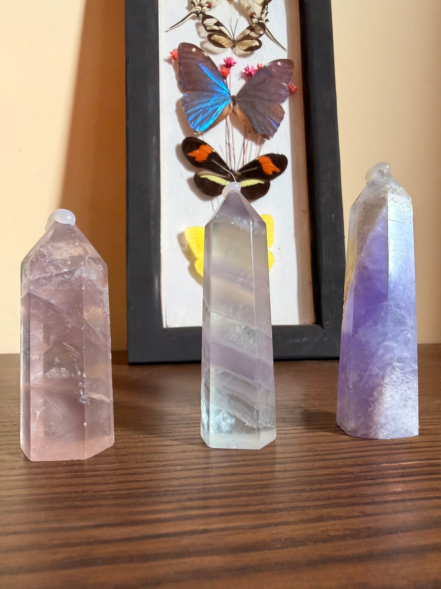 Torri in fluorite candy