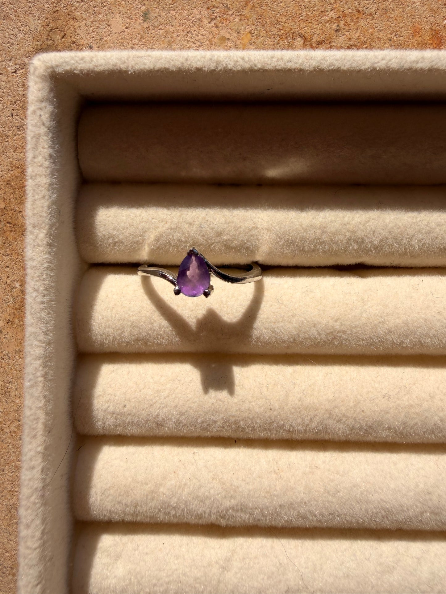 Anello in Ametista
