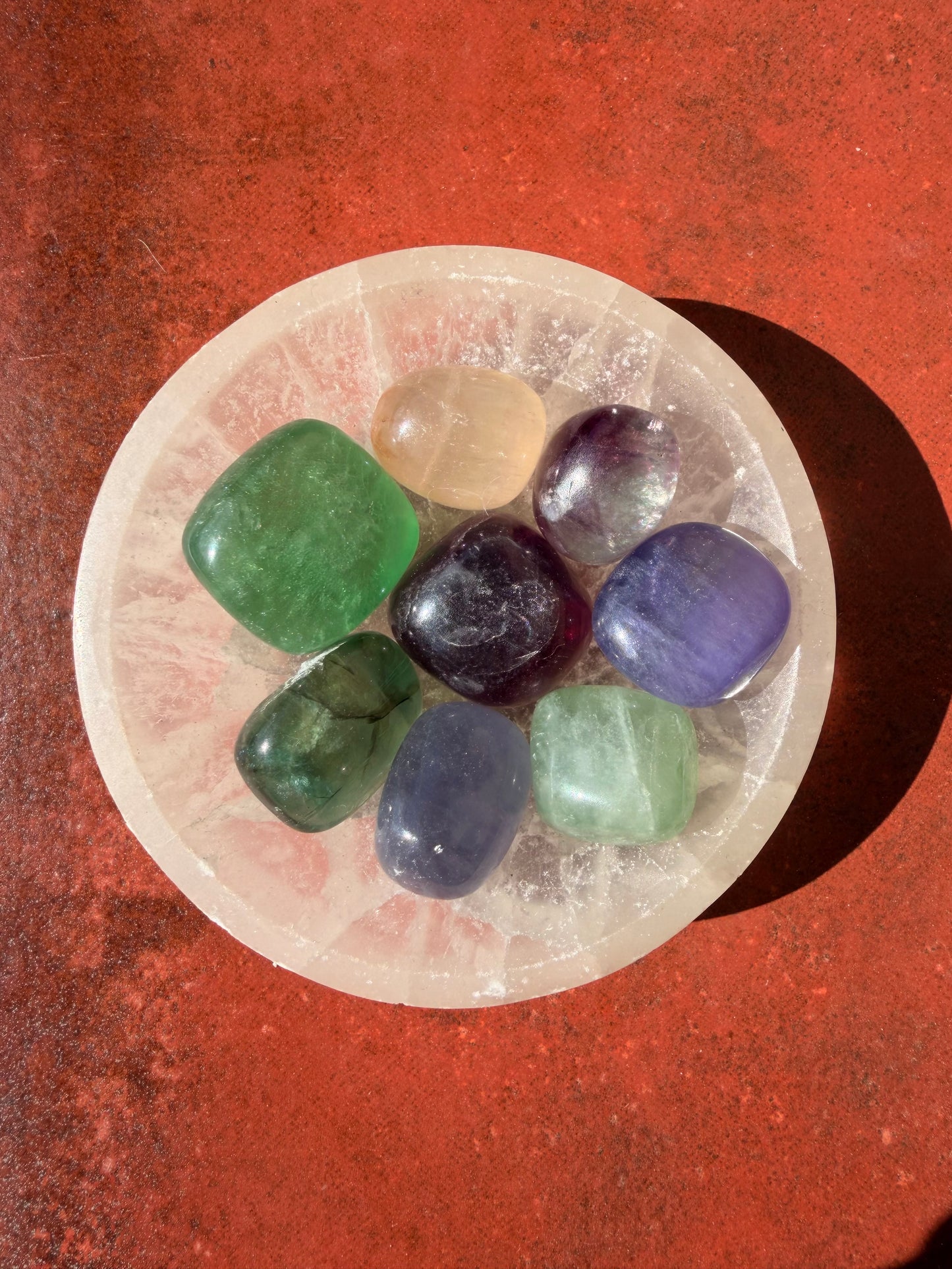 Fluorite burattata